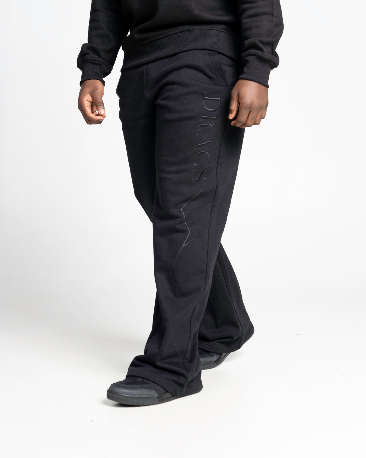 DRACS 002 elevated wide leg sweatpants